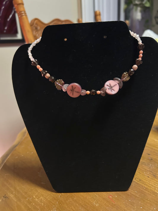 14” Beaded Choker - Desert Bloom