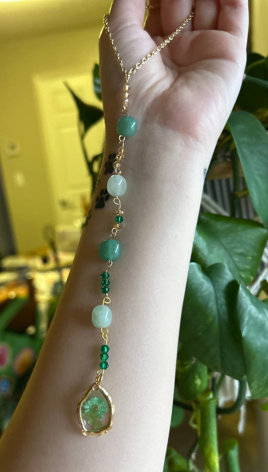 Green Aventurine Car Charm